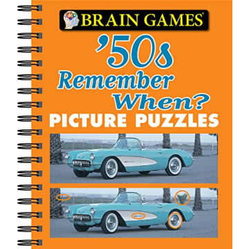 Brain Games - Picture Puzzles: '50s Remember When? Nostalgic Fun and Memory Challenge