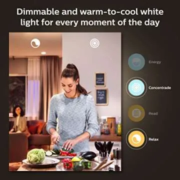 Philips Hue White and Color Ambiance Base Lumen (60W) Smart Button Starter Kit, 16 Millions Colors, Works with Amazon Alexa, Google Assistant, Apple HomeKit 60 Watt (OLD VERSION)