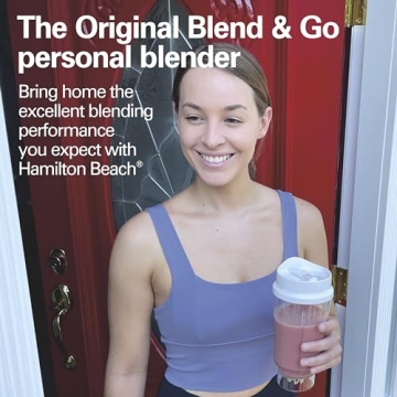 Hamilton Beach Portable Blender 300W BPA Free Dishwasher Safe