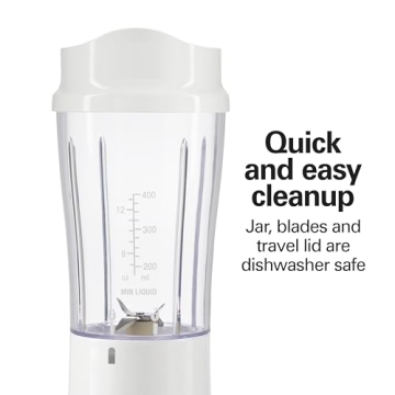 Hamilton Beach Portable Blender 300W BPA Free Dishwasher Safe