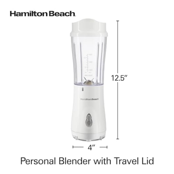 Hamilton Beach Portable Blender 300W BPA Free Dishwasher Safe