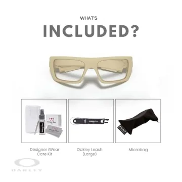 Oakley SI Ballistic Sunglasses for Men with Eyewear Kit