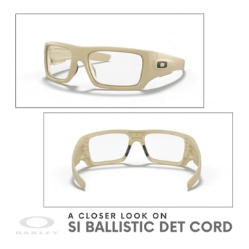 Oakley SI Ballistic Sunglasses for Men with Eyewear Kit