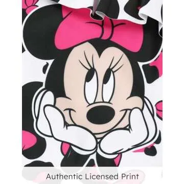 Disney Minnie Mouse Girls Swimsuit UPF 50 for Ages 4-5