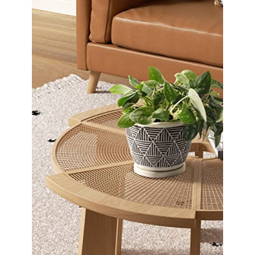 LE TAUCI Boho Plant Pots for Indoor Plants Set of 2