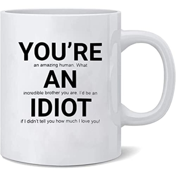 Kwieema Brother Gift Brother Coffee Mug Gifts for Brothe Brother Birthday Gifts from Sister Father?...