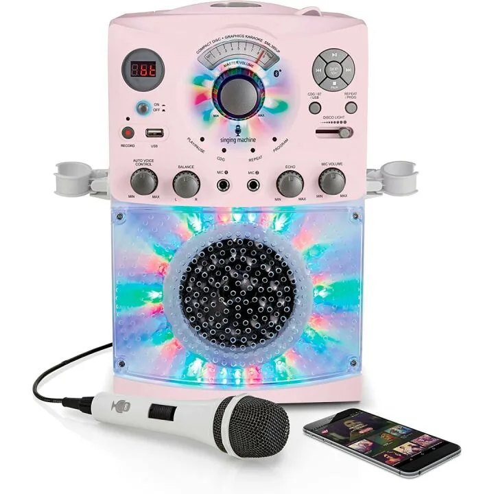 Singing Machine SML385UP Karaoke System with Bluetooth