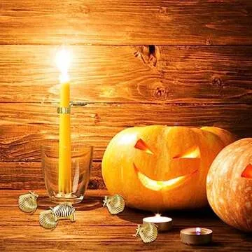 JOJOCY 10PCS Automatic Candle Snuffer - Elegant & Safe