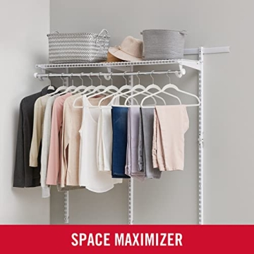 Rubbermaid Adjustable Closet Kit for Maximum Storage