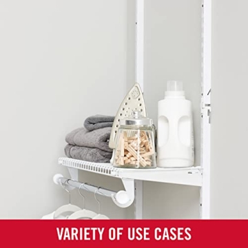 Rubbermaid Adjustable Closet Kit for Maximum Storage