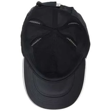 NIKE Women's Featherlight Running Cap, Black, Misc