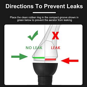 CORKAS Instant Wine Aerator for Lovers and Collectors