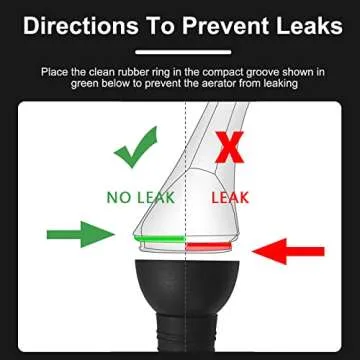 CORKAS Instant Wine Aerator for Lovers and Collectors