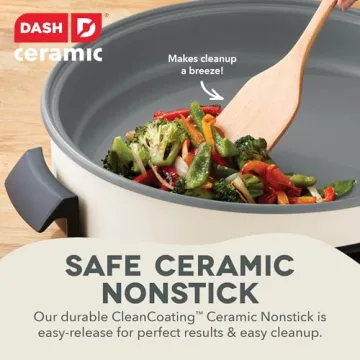 Dash Family Size 14" Skillet for Easy Cooking