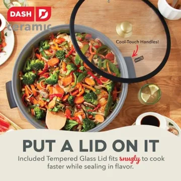 Dash Family Size 14" Skillet for Easy Cooking