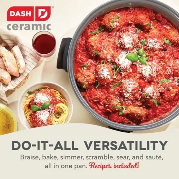 Dash Family Size 14" Skillet for Easy Cooking