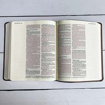 Hand Lettered and Laser Engraved NIV Journaling Bible, Personalized Gift, Custom Name Engraving Available