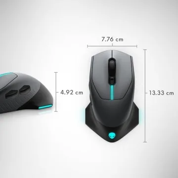 Alienware AW720M Wireless Gaming Mouse - 26,000 DPI Precision