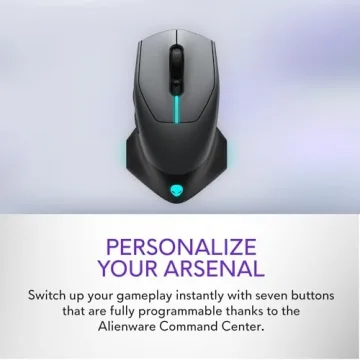Alienware AW720M Wireless Gaming Mouse - 26,000 DPI Precision