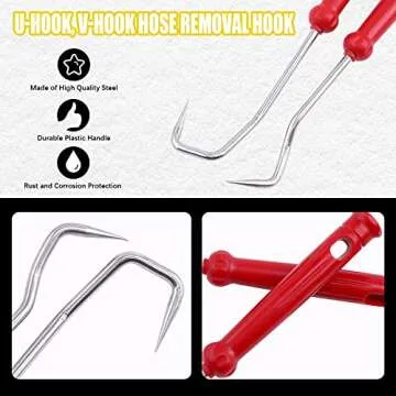 Mardatt Heavy Duty Hook Tool Set for Automotive Repairs