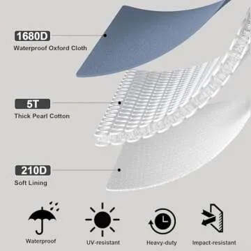 Portable Ninja Slushie Machine Carrying Bag - Waterproof Design