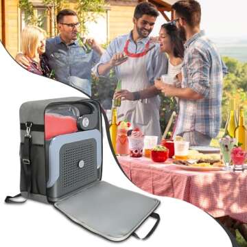 Portable Ninja Slushie Machine Carrying Bag - Waterproof Design