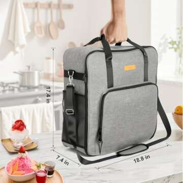 Portable Ninja Slushie Machine Carrying Bag - Waterproof Design