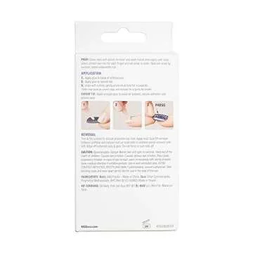 KISS Gel Fantasy Fake Nails | Easy Apply, No Dry Time