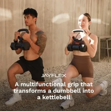 Jayflex Hyperbell Rotating Kettlebell Grip for Dumbbells