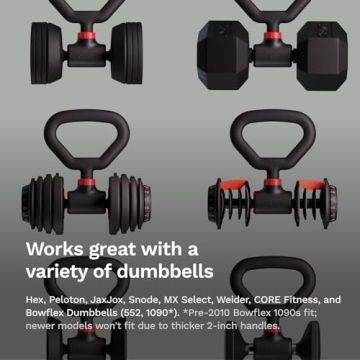 Jayflex Hyperbell Rotating Kettlebell Grip for Dumbbells