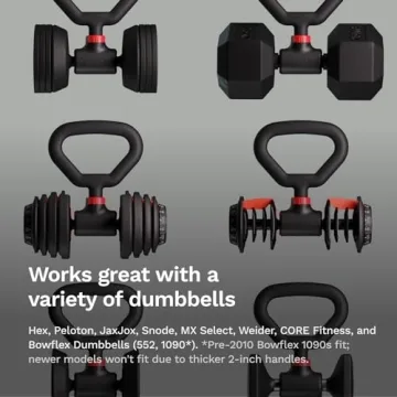 Jayflex Hyperbell Rotating Kettlebell Grip for Dumbbells