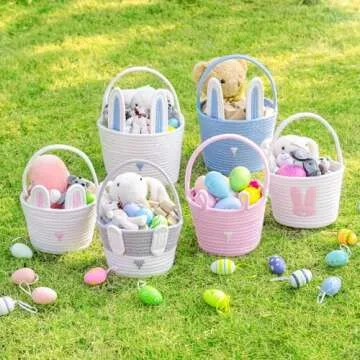CubesLand Baby's First Easter Basket for Kids and Toddlers