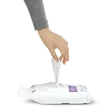 simplehuman Code U 60 Count, Genuine Custom Fit Liners, Drawstring Trash Bags in Dispenser Packs, 55 Liter / 14.5 Gallon, White