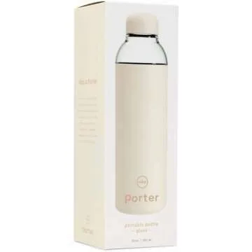 W&P Porter Glass Water Bottle - Eco-Friendly & Stylish