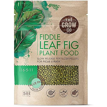 Fiddle Leaf Fig Tree Plant Food - Slow Release Fertilizer Pellets for Potted Figs - Steady Nutrients...