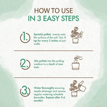 Fiddle Leaf Fig Tree Fertilizer Beads for Healthy Growth