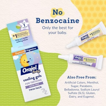 Orajel Baby Cooling Gels for Effective Teething Relief