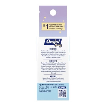 Orajel Baby Cooling Gels for Effective Teething Relief