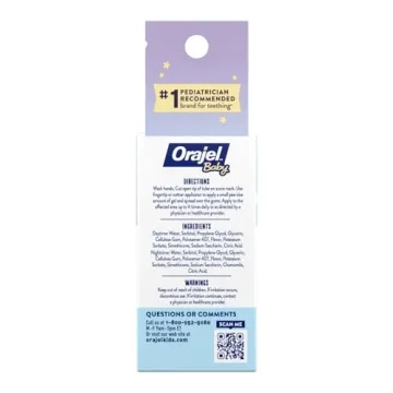 Orajel Baby Cooling Gels for Effective Teething Relief