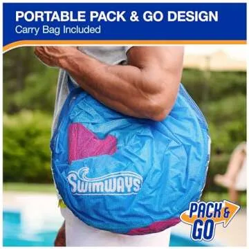 SwimWays Spring Float Premium Recliner Pool Lounger, Inflatable Pool Floats Adult with Fast Inflation for Ages 15 & Up