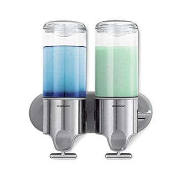 simplehuman Stainless Steel Shower Pump & Dispensers