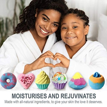 Premium Bath Bombs Gift Set for Relaxation and Fun