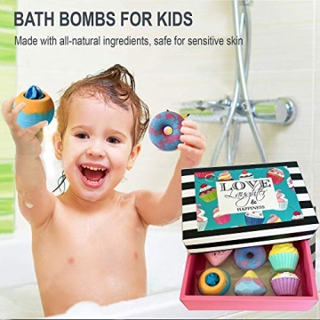 Premium Bath Bombs Gift Set for Relaxation and Fun