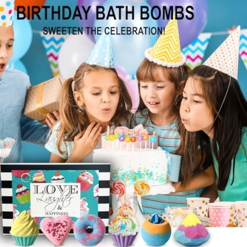 Premium Bath Bombs Gift Set for Relaxation and Fun