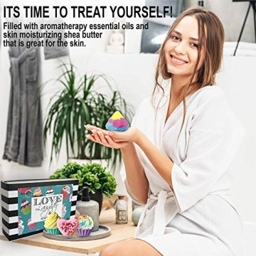 Premium Bath Bombs Gift Set for Relaxation and Fun