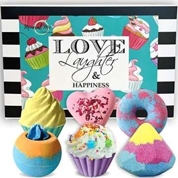 Premium Bath Bombs Gift Set for Relaxation and Fun