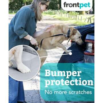 FrontPet Cargo Liner for Dogs - Premium Car Cover Mat