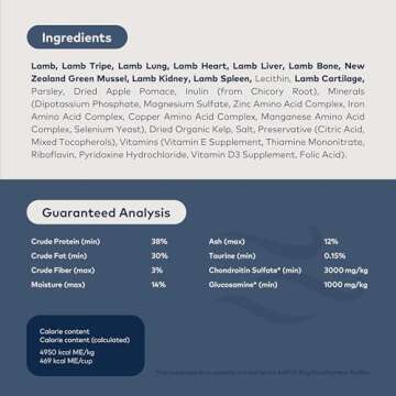 ZIWI Peak Air-Dried Lamb Dog Food - Grain Free & Natural