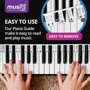 Piano Keyboard Note Labels - Learn Piano Faster