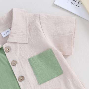 Kupretty Toddler Baby Boy Summer Clothes Set for Boys